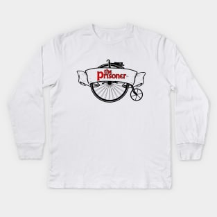 The Prisoner Penny Farthing Kids Long Sleeve T-Shirt